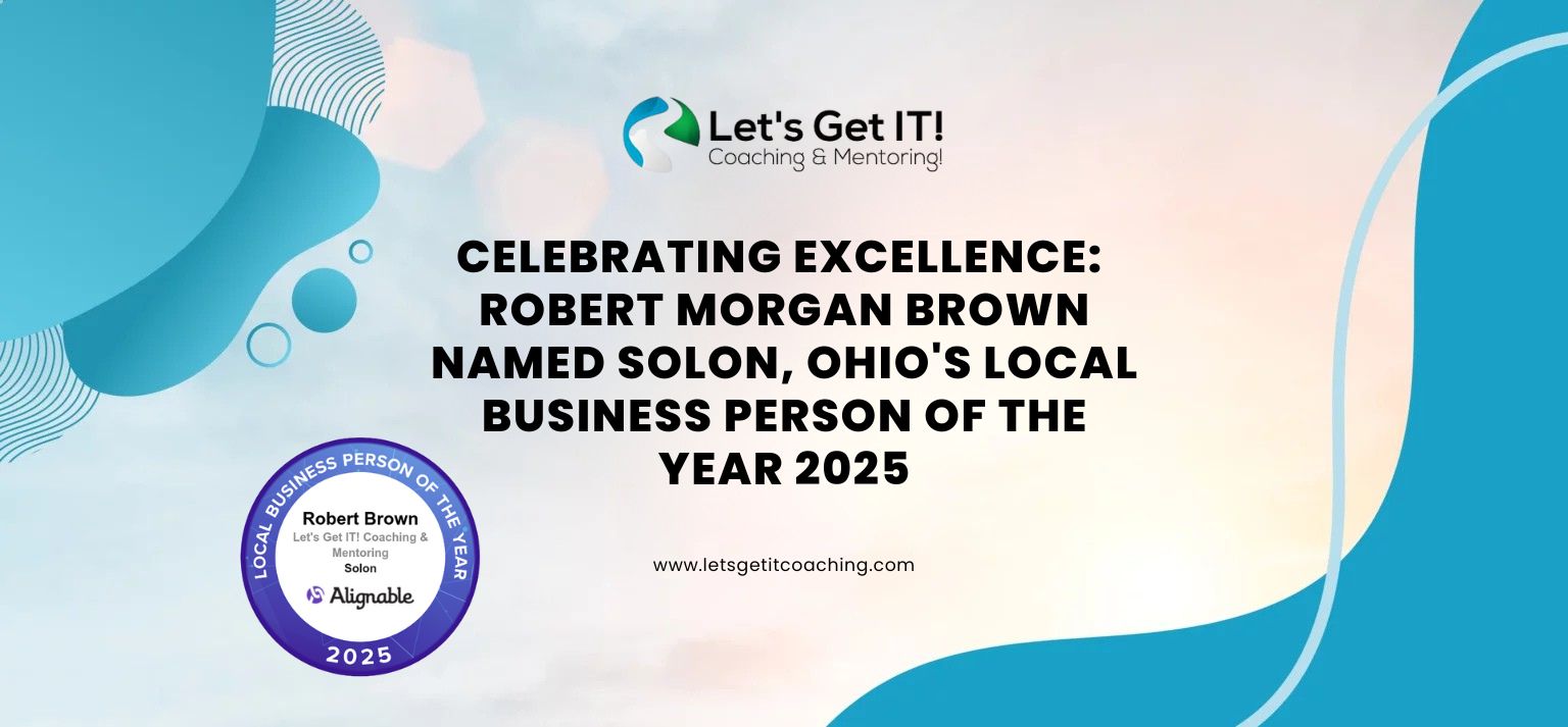 Celebrating Excellence: Robert Morgan Brown Named Solon, Ohio’s Local Business Person of the Year 2025